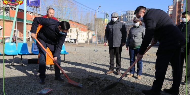 Хан-Уул дүүргийн 15 хороонд цэцэрлэгийн шав тавилаа