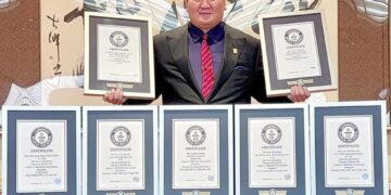 Хакүхо М.Даваажаргал Гиннесийн 7 батламж гарджээ