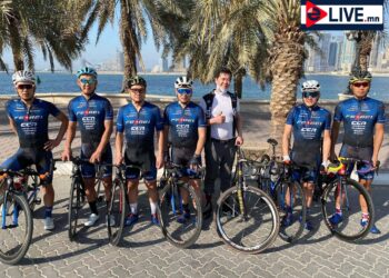 Дугуйн спортын мэргэжлийн баг анхны тэмцээнээ эхлүүллээ