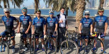 Дугуйн спортын мэргэжлийн баг анхны тэмцээнээ эхлүүллээ