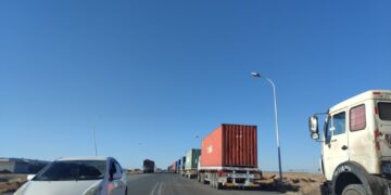 Замын-Үүд авто замын боомтоор 5,2 мянган тонн ачаа нэвтэрчээ