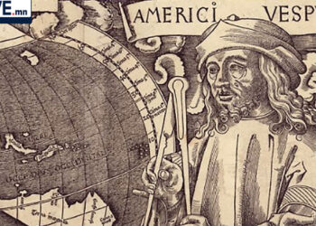 Өнөөдөр Америк тивийг нээсэн Америго Веспуччигийн төрсөн өдөр