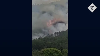 Хятадад осолдсон нисэх онгоцны уналтыг харуулсан  бичлэг
