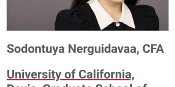 Монгол эмэгтэй “Нью-Йорк Меллон” банкны дэд ерөнхийлөгч болжээ