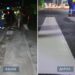 Замын тэмдэглэгээ шинэчлэх, нүхэн эвдрэлийг засварлах ажлыг шөнийн цагаар гүйцэтгэж байна