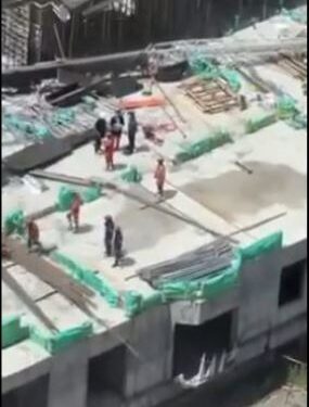 Барилгын кран унаж хүн нас барсан хэрэг гарлаа