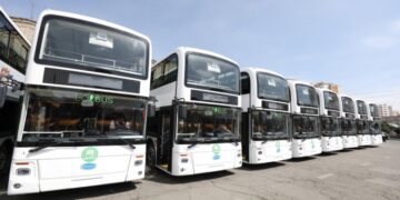 Нийтийн тээврийн үйлчилгээнд шинээр 60 автобус гаргалаа