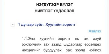 ШӨХТГ: Хэт өндөр үнэд хяналт тавих журам боловсруулна