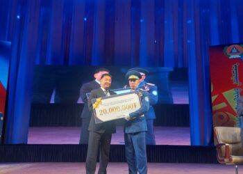 Монгол Улсын Ерөнхийлөгч У.Хүрэлсүхийн нэрэмжит нэрэмжит шагналаар алба хаагчаар ахлах ахлагч Ж.Балданням тодорлоо