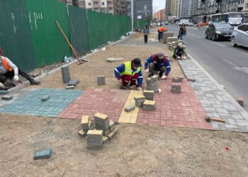 Явган болон дугуйн зам өргөтгөх ажлыг аж ахуйн нэгжүүд  дэмжиж байна