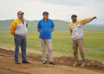 ЗТХ-мйн сайд Л.Халтар Хэнтий аймагт хэрэгжиж буй автозамын төслүүдтэй танилцлаа