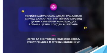 Tөрийн албан тушаалтан албан харилцаанд хувийн цахим шуудан ашигласан тохиолдолд иргэн та 11-11 төвд мэдэгдээрэй