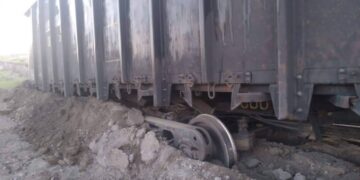 Мааньт өртөөнд дахин нэг вагон замаасаа гарчээ