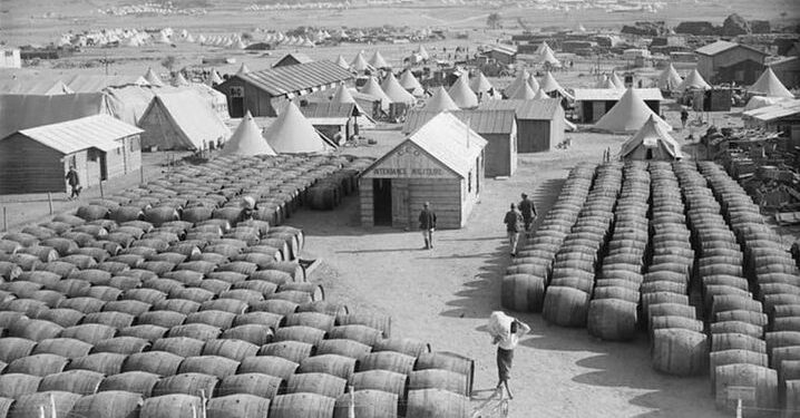 Галлиполийн тулааны өмнөх Францын армийн дарсны нөөц