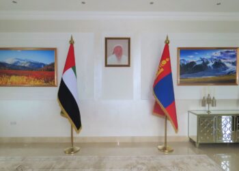 Монгол Улсаас Арабын Нэгдсэн Эмират Улс, Кувейт Улсад суугаа Элчин сайдын яамд Эзэн Богд Чингис хааны эш хөргийг залав