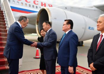 ОХУ-ын Гадаад хэргийн сайд Сергей Викторович Лавров Монгол улсад айлчилж байна