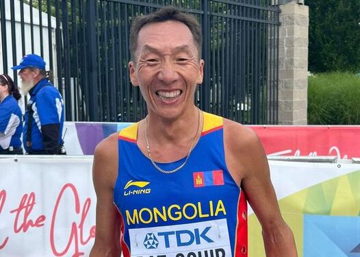ДАШТ-ын эрэгтэй марафоны төрөлд Сэр-Од 26 дугаар байранд орлоо