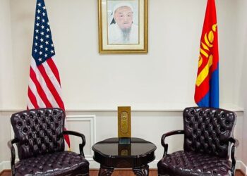 Монгол Улсаас АНУ-д суугаа Элчин сайдын яам Эзэн Богд Чингис хааны эш хөргийг дээдлэн залжээ