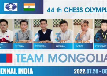 Дэлхийн шатрын олимпиадад Их мастер А.Энхтуул тэргүүтэй 10 шатарчин өрсөлдөнө