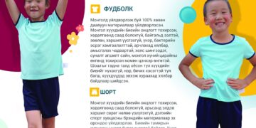 Цэцэрлэгийн хүүхдийн биеийн тамирын хувцсыг Монголдоо кластераар үйлдвэрлэж байна