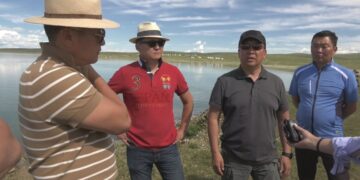 Ажлын хэсгийн гишүүд Өгийнуурт ажиллалаа