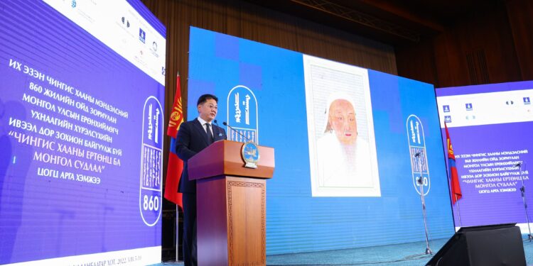 Монгол Улсын Ерөнхийлөгч У.Хүрэлсүх: Чингис хаан судлалын олон улсын холбоог байгуулна