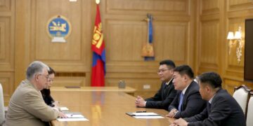 Ерөнхий сайд Л.Оюун-Эрдэнэ ДЭМБ-ын Монгол дахь Суурин төлөөлөгч Др Сергей Диордицаг хүлээн авч уулзлаа