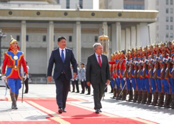 НҮБ-ын Ерөнхий нарийн бичгийн даргын албан ёсны айлчлал эхэллээ