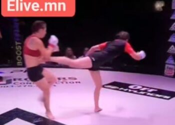 М.Уранцэцэг холимог тулаанаас анхны бүсээ авлаа