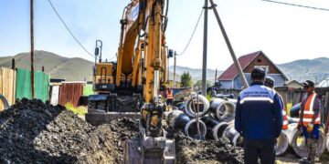 Иргэдийн хүсэлтээр хөрсний ус зайлуулах шугам угсарчээ