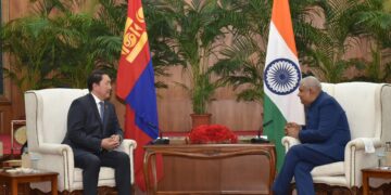 Батлан хамгаалахын сайд Г.Сайханбаяр Энэтхэгт ажлын айлчлал хийв