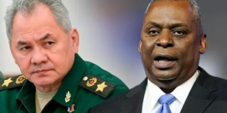 АНУ, ОХУ-ын Батлан хамгаалахын сайд нар Украины талаар утсаар ярилцав