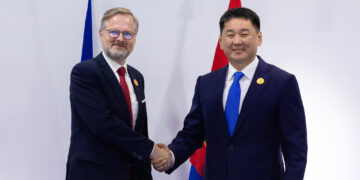 Ерөнхийлөгч У.Хүрэлсүх Бүгд Найрамдах Чех Улсын Ерөнхий сайдыг хүлээн авч уулзлаа