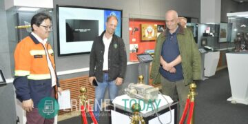 Швед улсын САДКОРА ФОРЕСТРИ, БИ СИ СИ компанийн төлөөллүүд эрдэнэт үйлдвэрт зочилж байна