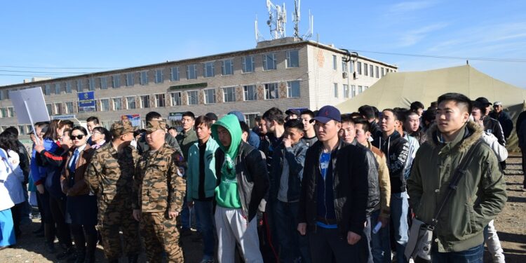 Нийслэлд цэрэг татлага эхэллээ