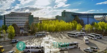 “Хамтын гэрээ”-нд заасны дагуу эрдэнэт үйлдвэрийн ажилтнуудын цалин энэ сарын 1-нээс 10 хувиар нэмэгдлээ