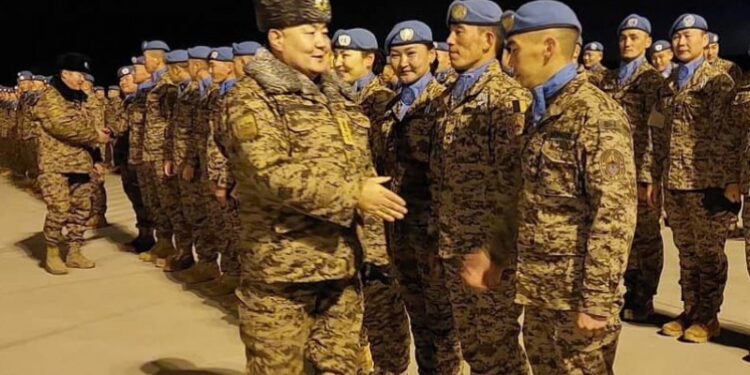 Өмнөд Суданд үүргээ амжилттай гүйцэтгэсэн энхийг сахиулагчид эх орондоо ирлээ