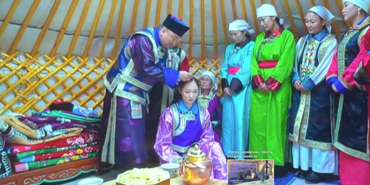 Баруун үзэмчин ястны хуримын ёс