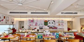 Панданы сэдэвчилсэн кафе, дэлгүүрт саатаарай