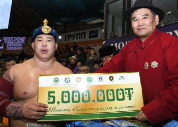 Аварга О.Хангай Бөхийн өргөөнд 31 удаа түрүү булаажээ