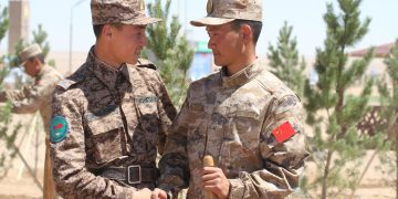 Монгол, Хятадын хуурай замын цэргийн хамтарсан хээрийн сургууль эхэллээ