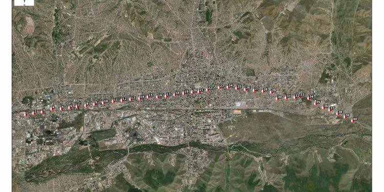 Метроны геологийн судалгаа хийх цэгүүдийг тэмдэгжүүллээ