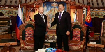 Ерөнхийлөгч У.Хүрэлсүх, ОХУ-ын Ерөнхийлөгч В.В.Путин нар хэлэлцээ хийв