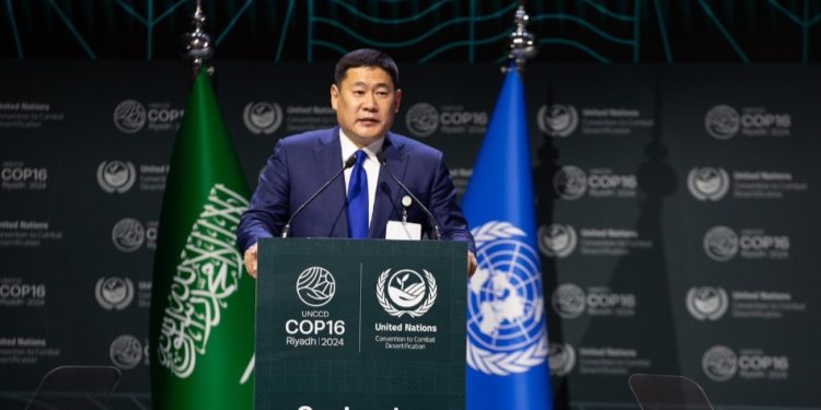 Ерөнхий сайд "Цөлжилттэй тэмцэх НҮБ-ын конвенци"-д оролцож үг хэллээ