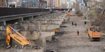 Зайсангийн шинэ гүүрний хөдөлгөөнийг ирэх зургаадугаар сард нээнэ