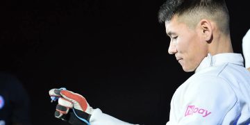 Тэргэнцэртэй тамирчин Б.Даваасүрэн мөнгөн медаль хүртлээ