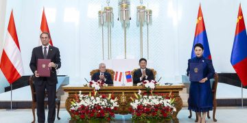 Монгол, Австри Улс Хамтарсан тунхаглал гаргалаа