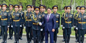 Монгол цэргүүд өнөөдөр Улаан талбайд ёслолын жагсаалаар алхана