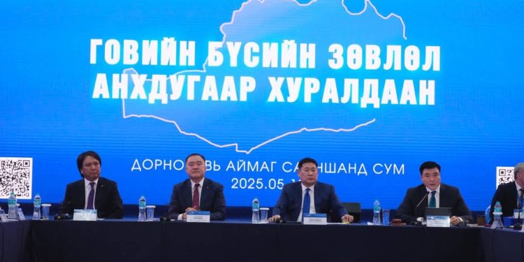 Говийн бүсэд тулгамдсан дөрвөн чиглэлийн 33 төсөл, арга хэмжээ хэрэгжүүлнэ