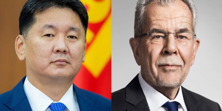 Бүгд Найрамдах Австри Улсын Ерөнхийлөгч Монгол Улсад төрийн айлчлал хийнэ